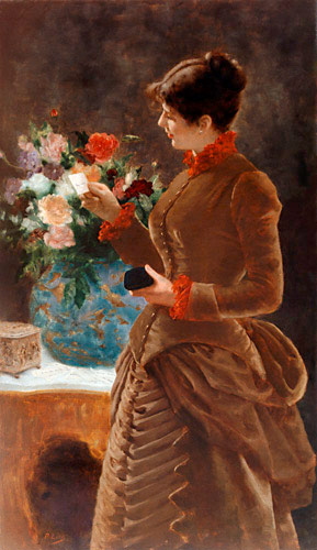 Pedro Lira - Flowers of the admirer