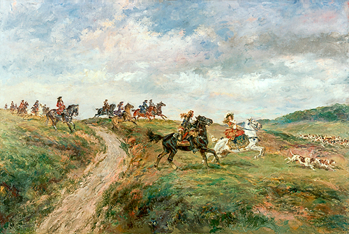 Anton Hoffmann - Foxhunting