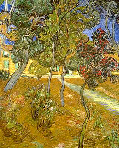 Vincent van Gogh - Garden of St. Paul's Hospital