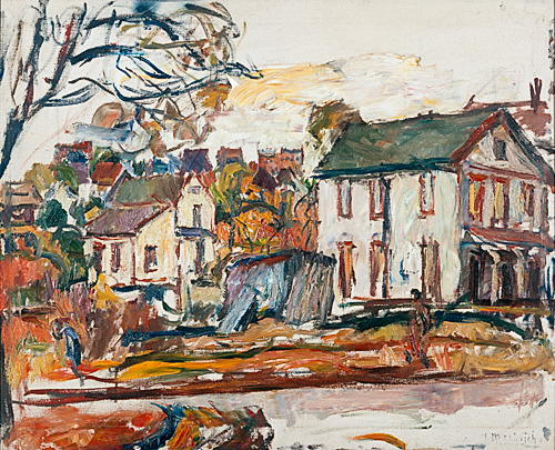 Abraham Manjewitsch - Houses at suburbia