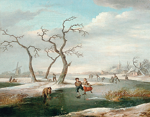 Heinrich Wilhelm Schweickhardt - Ice pleasure