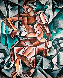 Lyubov Sergeevna Popova - Seated Figure