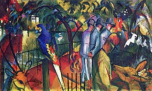August Macke - Zoological garden I