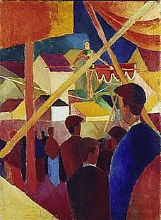 August Macke - Ropedancer