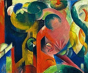 Franz Marc - Little composition III