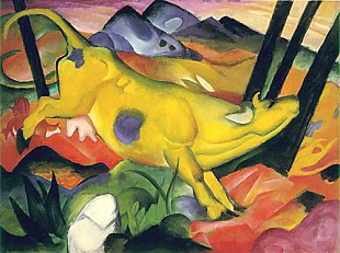 Franz Marc - The yellow cow