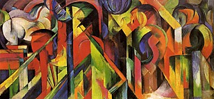 Franz Marc - Stables