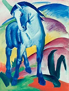 Franz Marc - Blue Horse I