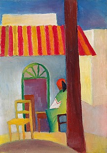 August Macke - Turkish Café I