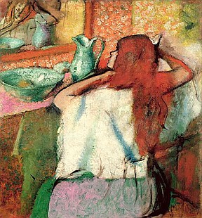 Edgar Degas - Woman at her Toilet