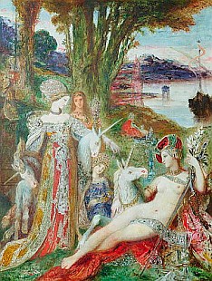 Gustave Moreau - The Unicorns