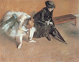 Edgar Degas - Waiting