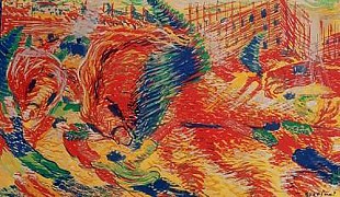Umberto Boccioni - The City Rises