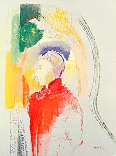 Odilon Redon - A Figure