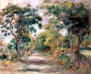 Pierre-Auguste Renoir - Landscape of the Midi
