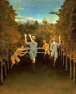 Henri Rousseau - The Football players