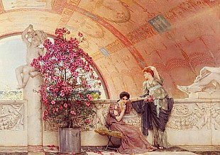 Sir Lawrence Alma-Tadema - Unconscious Rivals, 1893