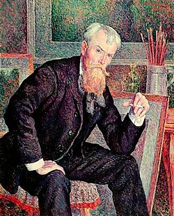 Maximilien Luce - Portrait of Henri Edmond Cross