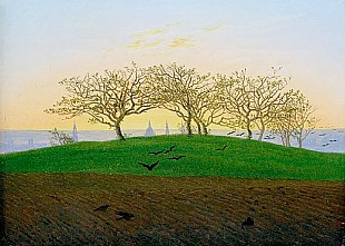 Caspar David Friedrich - Hills and Ploughed Fields near Dresden