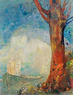 Odilon Redon - The Barque