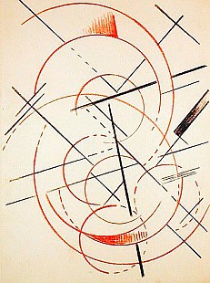 Lyubov Sergeevna Popova - Constructivist Composition