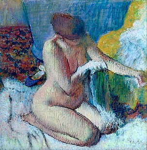 Edgar Degas - After the Bath