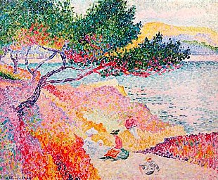Henri-Edmond Cross - La Plage de Saint-Clair