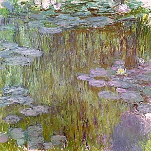 Claude Monet - Nympheas at Giverny, 1918