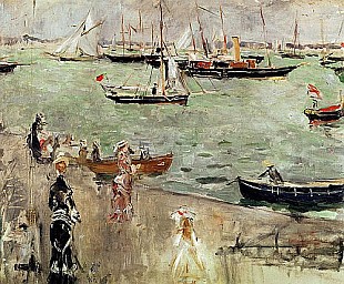 Berthe Morisot - Isle of Wight, 1875