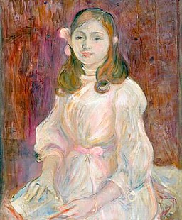 Berthe Morisot - Portrait of Julie Manet, 1889