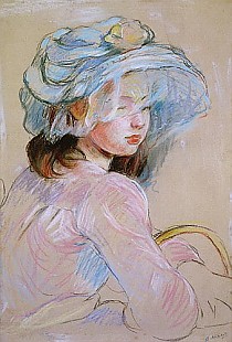 Berthe Morisot - Girl Carrying a Basket, 1891