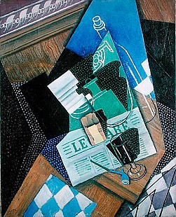 Juan Gris - Still Life with Water Bottle