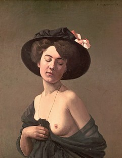 Felix Vallotton - Lady in a Hat