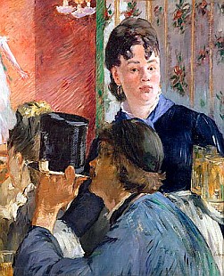 Edouard Manet - La Serveuse de Bocks