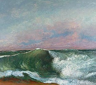 Gustave Courbet - The Wave