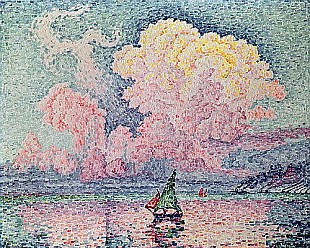 Paul Signac - Antibes, the Pink Cloud, 1916