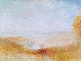 Joseph Mallord William Turner - Landscape with a River and a Bay in the Distance