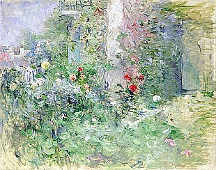 Berthe Morisot - The Garden at Bougival, 1884