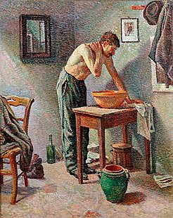 Maximilien Luce - The Toilet