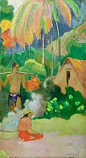 Paul Gauguin - Landscape in Tahiti