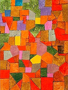 Paul Klee - Mountain Village, autumnal