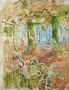 Berthe Morisot - Undergrowth in Autumn, 1894
