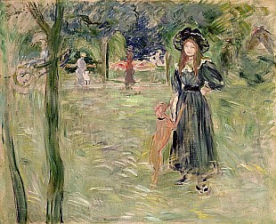 Berthe Morisot - Bois de Boulogne, 1893