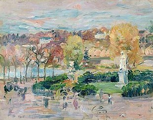 Berthe Morisot - Landscape in Tours
