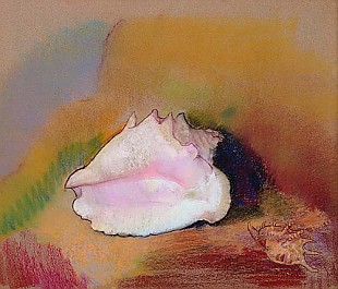Odilon Redon - The Shell