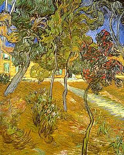 Vincent van Gogh - Garden of St. Paul's Hospital