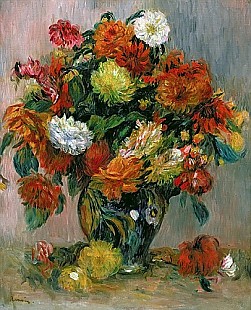 Pierre-Auguste Renoir - Vase of Flowers