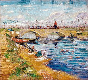 Vincent van Gogh - The Gleize Bridge over the Vigneyret Canal