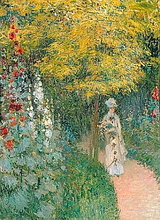 Claude Monet - Rose Garden