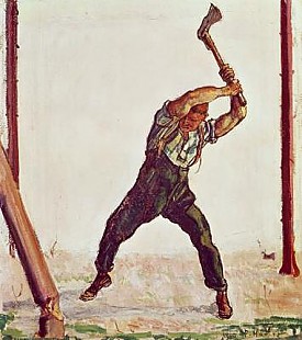 Ferdinand Hodler - The Woodman